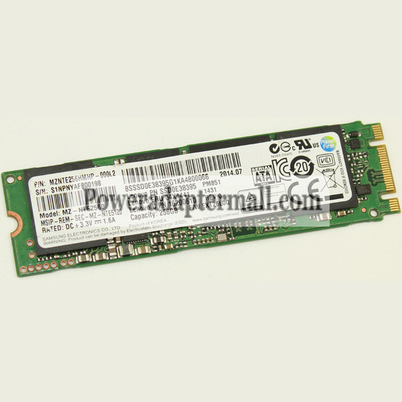 Samsung SSD 256GB PM851 MZNTE256HMHP Express Solid State Drive